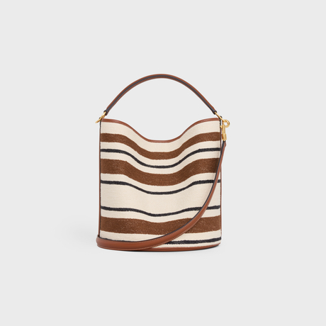 BUCKET 16 BAG IN STRIPED TEXTILE WITH CELINE JACQUARD MULTICOLOR - Image 3